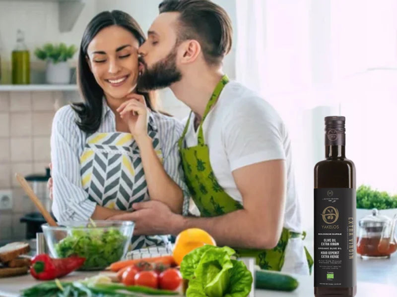 3x Yakelos Biologische Extra Vierge Olijfolie 750ml
