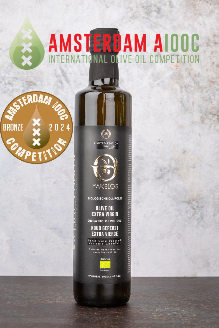 3x Yakelos Biologische Extra Vierge Olijfolie 750ml