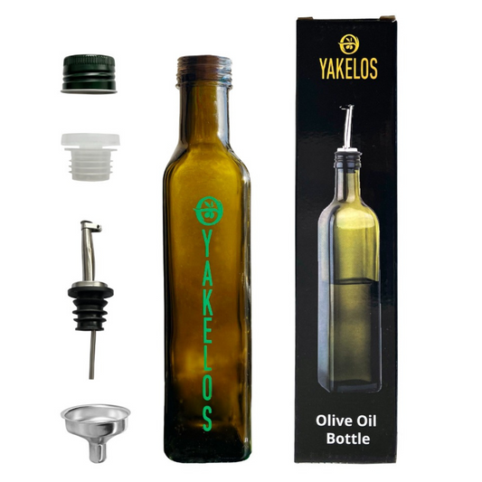 Navulfles Olijfolie met Schenktuit – Complete set van 250 ml