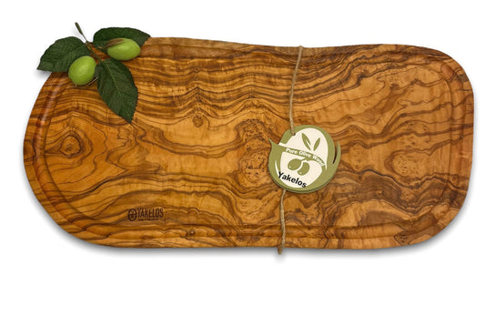 Serveerplank olijfhout Model Tapas 40x20 centimeter